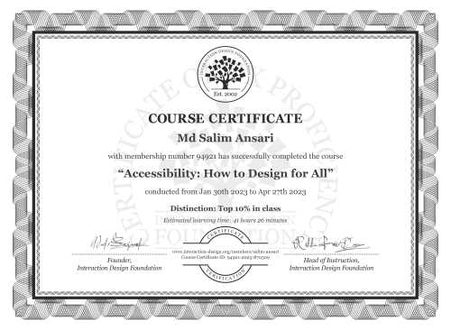 Accessibility: How to Design for All