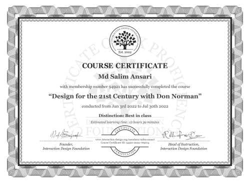 Design for the 21st Century with Don Norman